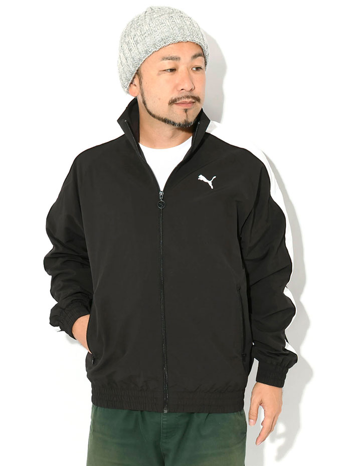 PUMA プーマ トラックジャケット T7 ブラック Lサイズ PUMA プーマ ユニセックス T7 トラック ジャケット ジェンダーレス