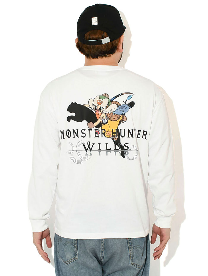 PUMA（プーマ） ロンT Tシャツ 長袖 メンズ モンスターハンター