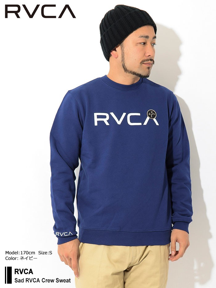 RVCA ルーカ トレーナー メンズ サッド クルー スウェット ( Sad