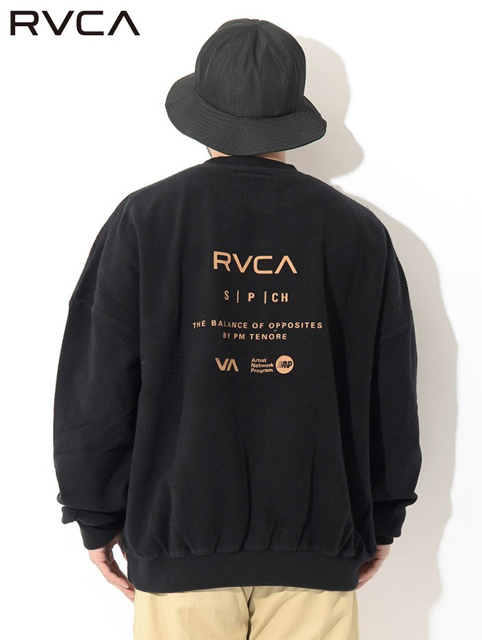 新品未使用で定価9500円！RVCA トレーナー RVCA 正規品 ルーカ メンズ ヘビーウエイト ロングスリーブT