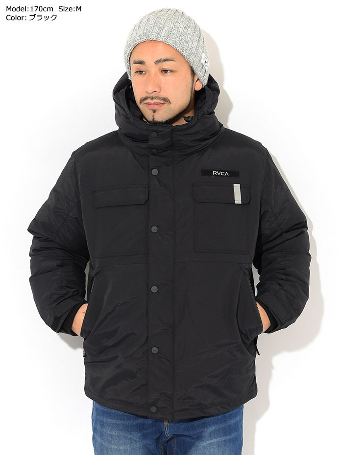 RVCAルーカのジャケット Mountain Puffer05