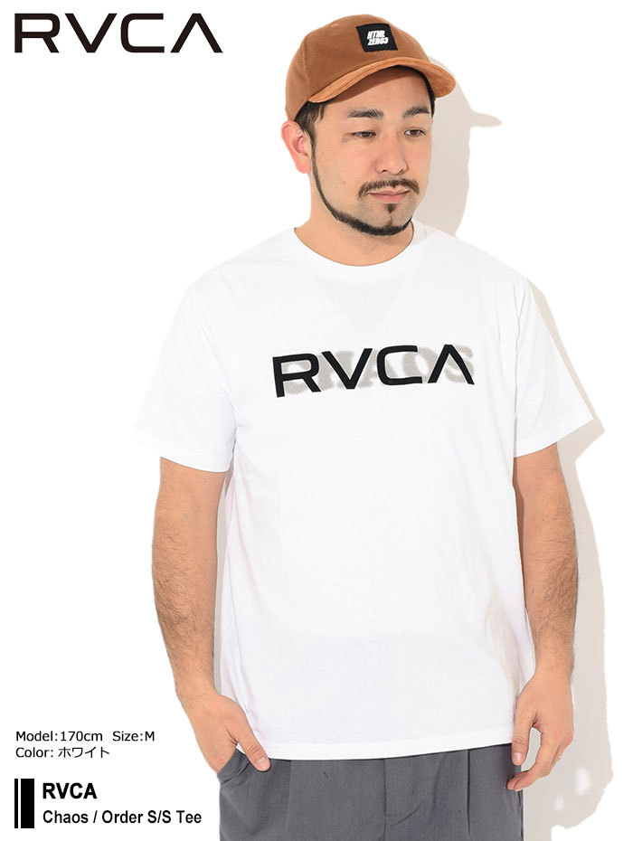 ルーカ Tシャツ 半袖 RVCA メンズ カオス オーダー ( RVCA Chaos / Order S/S Tee T-SHIRTS カットソー  トップス 男性用 BB041-201 )