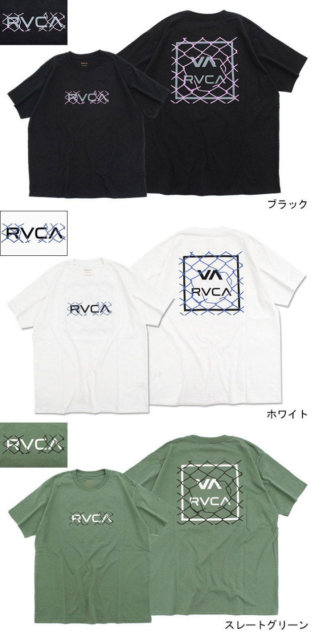 RVCA ルーカ Tシャツ 半袖 メンズ リンクス ( Linx S/S Tee T