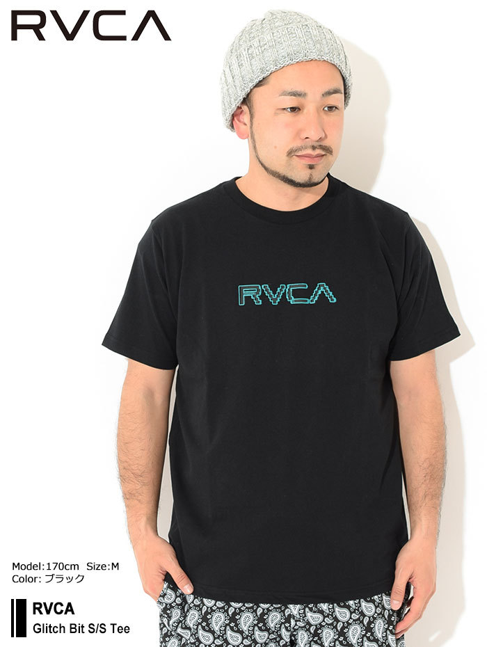 【送料無料】RVCA メンズ GLITCH BIT SS Ｔシャツ 送料無料】RVCA メンズ GLITCH BIT SS Tシャツ (RVCA/Tシャツ