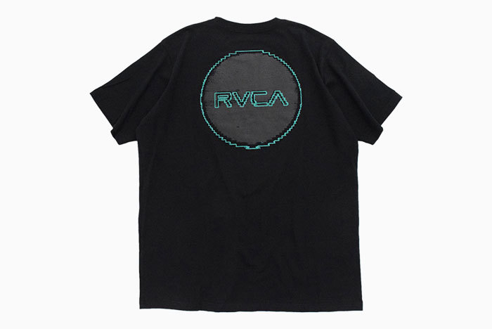 RVCA ルーカ Tシャツ 半袖 メンズ グリッチ ビット ( Glitch Bit
