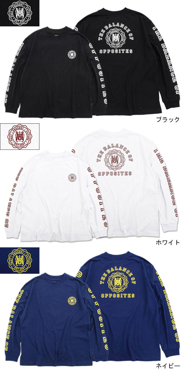 アパレルと ルーカ Tシャツ 長袖 Rvca メンズ アネックス Rvca Annex L S Tee T Shirts