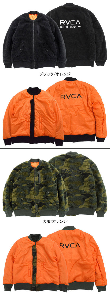 ルーカ ジャケット RVCA メンズ 21FW ホス エムエーワン リバーシブル ( Hoth MA-1 Reversible JKT フライト ジャケット アウター BB042-761 ) : rvc-bb042-761 : ice field - 通販 - Yahoo!ショッピング