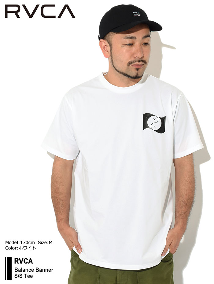 RVCA ルーカ Tシャツ 半袖 メンズ バランス バナー ( Balance