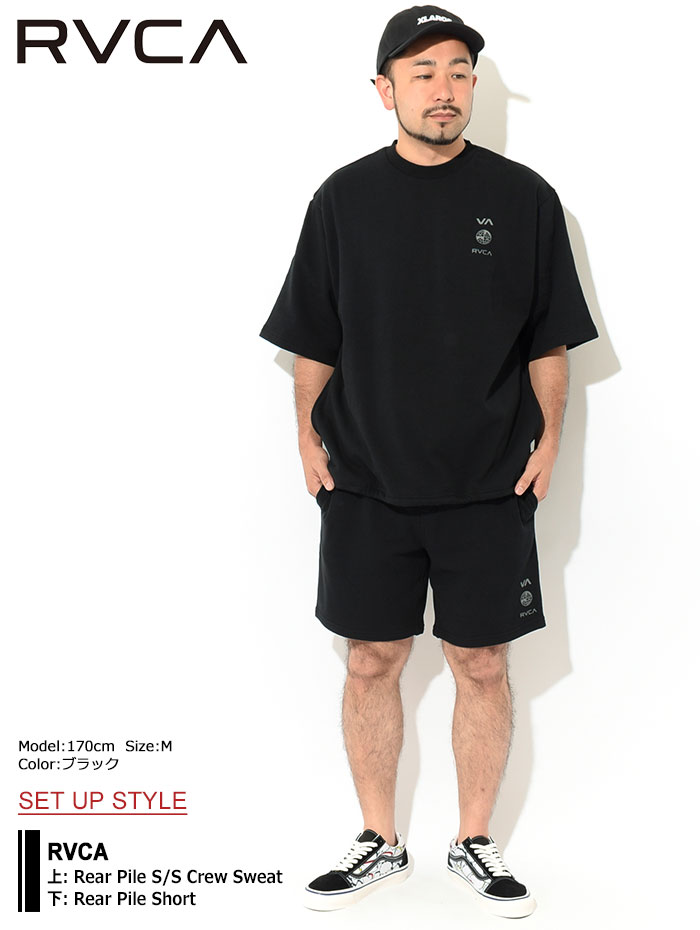 RVCA（ルーカ） ハーフパンツ メンズ リア パイル ショーツ ( RVCA