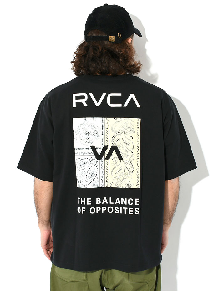 ルーカ Tシャツ 半袖 RVCA メンズ バンダナ ( RVCA Bandana S/S Tee