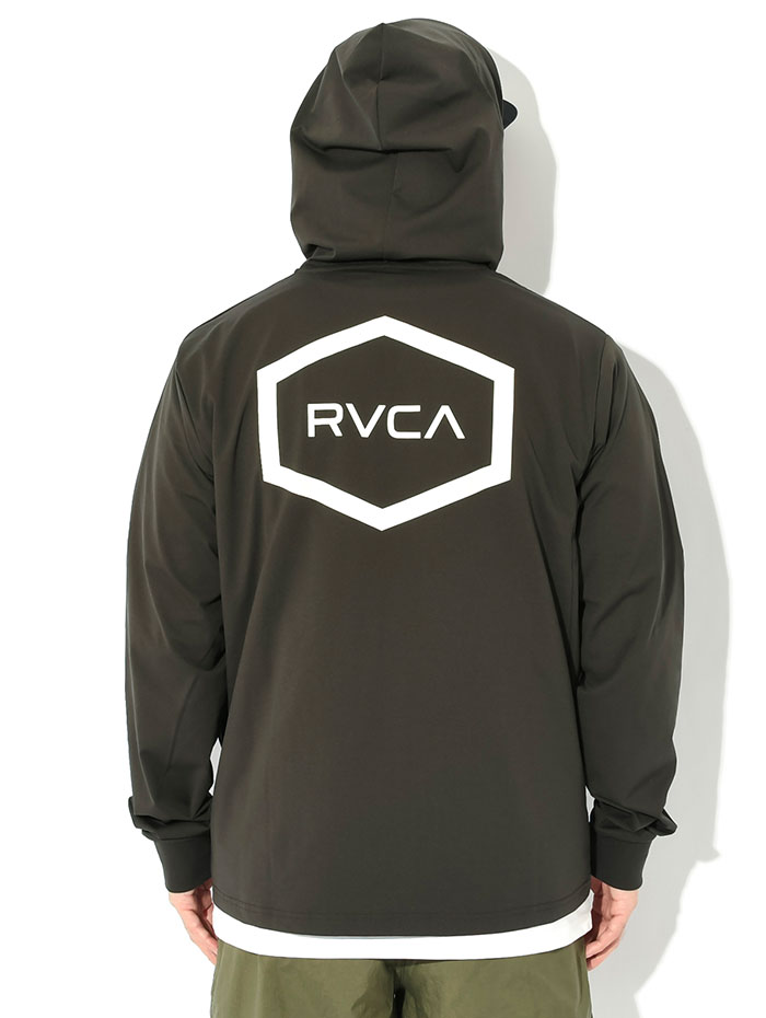 ルーカ パーカー ジップアップ RVCA メンズ ベント サーフ フル ジップ