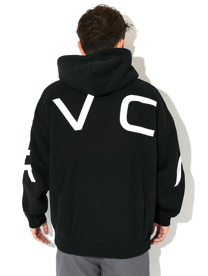 ルーカ パーカー ジップアップ RVCA メンズ フェイク ルーカ(Fake RVCA