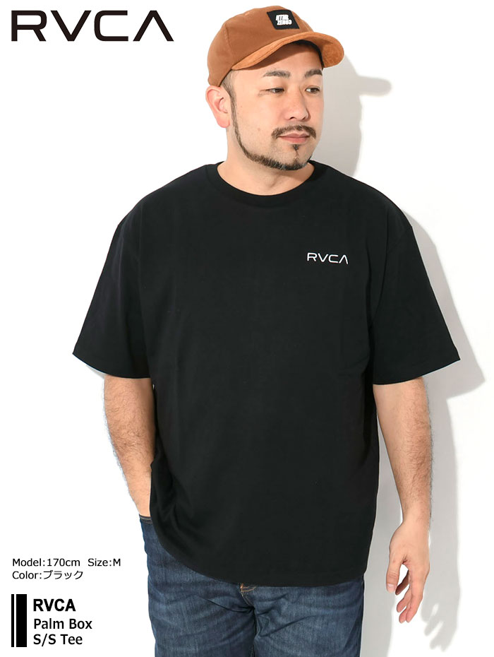 RVCA（ルーカ） Tシャツ 半袖 メンズ パーム ボックス ( Palm Box S/S