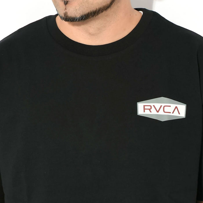 S 赤 ルーカ ARCH RVCA ビッグシルエット 半袖Tシャツ RVCA（ルーカ） BACK SIDE ARCH SS 半袖Tシャツ 半T ビッグシルエット