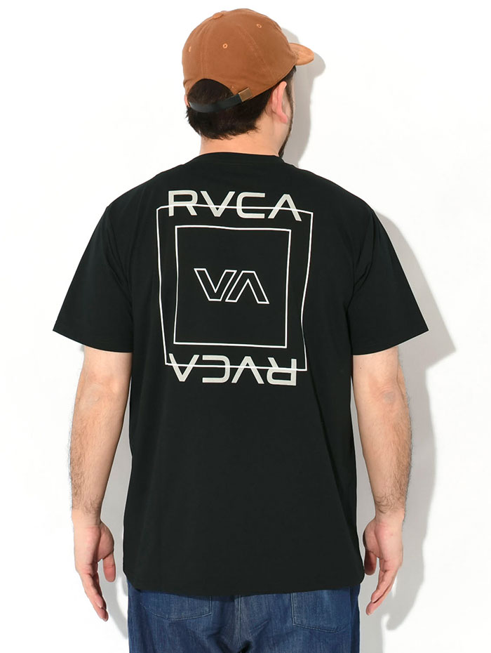 RVCA（ルーカ） Tシャツ 半袖 メンズ イル エスケープ スクエア SF