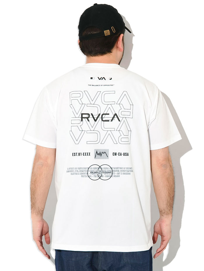 RVCA ルーカ Tシャツ 半袖 メンズ ラディエイト SF ( Radiate S