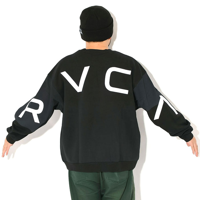 RVCAバックロゴトレーナー ルーカ スウェット RVCA（ルーカ） トレーナー スウェット スウェット バックプリント