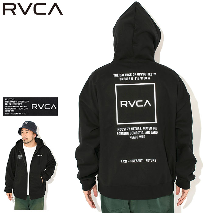RVCA（ルーカ） パーカー ジップアップ メンズ ニュー STCK WRWB ( New