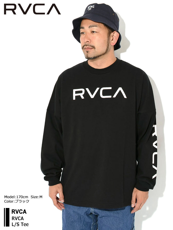 RVCA（ルーカ） ロンT Tシャツ 長袖 メンズ ( RVCA L/S Tee ビッグ