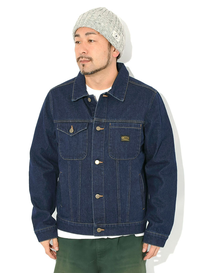 RVCA（ルーカ） ジャケット メンズ デニム ( Denim JKT デニム