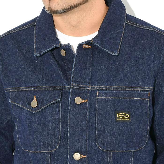 RVCA（ルーカ） ジャケット メンズ デニム ( Denim JKT デニム
