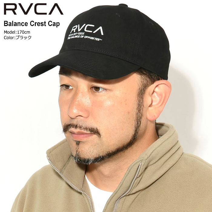 RVCA（ルーカ） キャップ バランス クレスト ( Balance Crest Cap ロー
