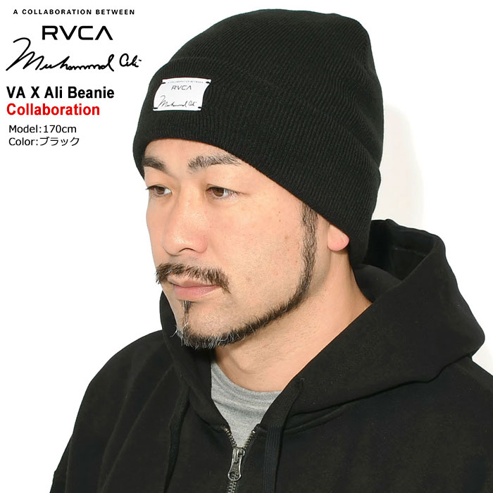 RVCA（ルーカ） ニット帽 モハメド・アリ VA X Ali ビーニー コラボ
