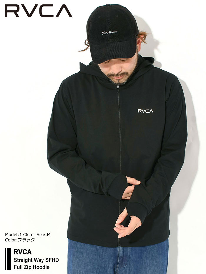 RVCA(ルーカ) パーカー ジップアップ メンズ ストレート ウェイ SFHD RVCA(ルーカ) パーカー ジップアップ メンズ ストレート ウェイ SFHD