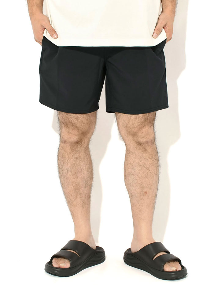 RVCAルーカのパンツ Elastic Back Logo Board Short02