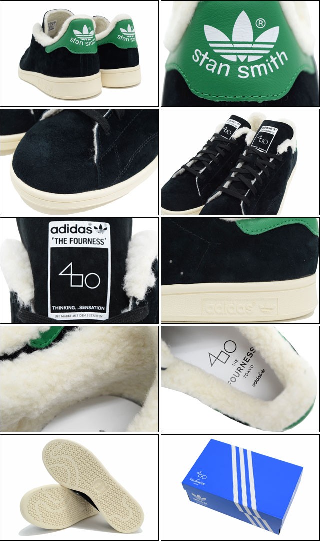 アディダス オリジナルス×The Fourness adidas Originals by The Fourness スタン スミス ファー Core  Black/Chalk White コラボ(S77877) : adi-s77877 : ice field - 通販 - Yahoo!ショッピング