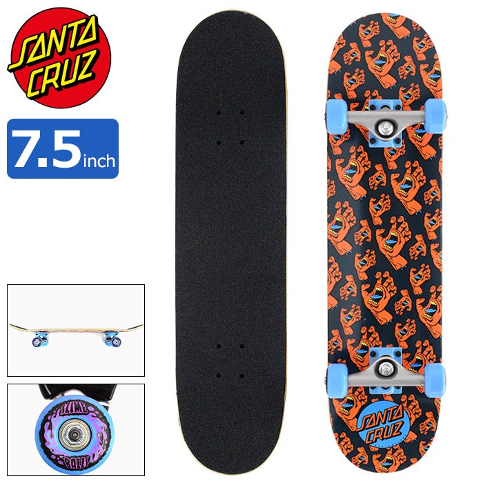 デッキ】 サンタクルーズ スケボー スケートボード SANTA CRUZ コンプリート デッキ 7.5インチ × 30.6インチ Hands  Allover ( 7.5inch 組み立て済み ) ice field - 通販 - PayPayモール がある - shineray.com.br