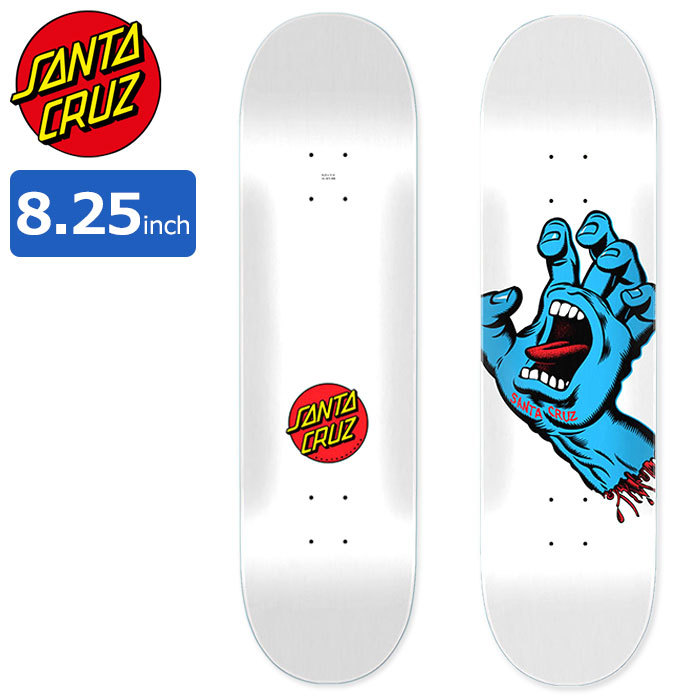 サンタクルーズ スケボー スケートボード SANTA CRUZ デッキ 8.25インチ × 31.8インチ Screaming Hand Deck (  8.25inch 板 単品 おすすめ ) : san-11116150 : ice field - 通販 - Yahoo!ショッピング