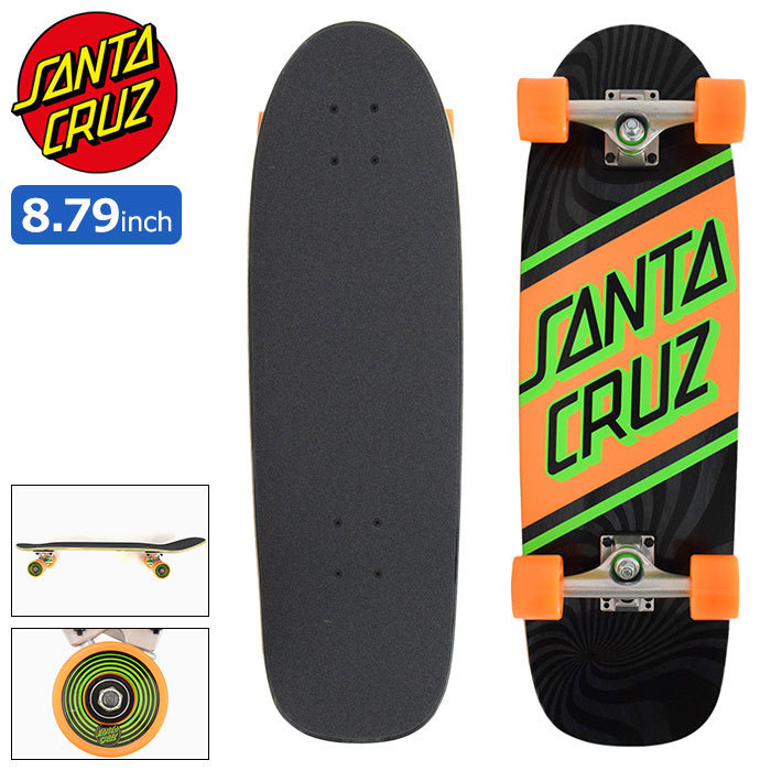 サンタクルーズ スケボー スケートボード SANTA CRUZ コンプリート デッキ 8.79インチ × 29.05インチ Street Skate  Spiral Cruzer (完成品) : san-11116293 : ice field - 通販 - Yahoo!ショッピング