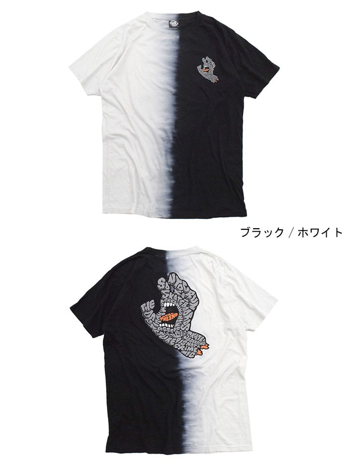 SANTA CRUZ（サンタクルーズ） Tシャツ 半袖 メンズ レター ハンド