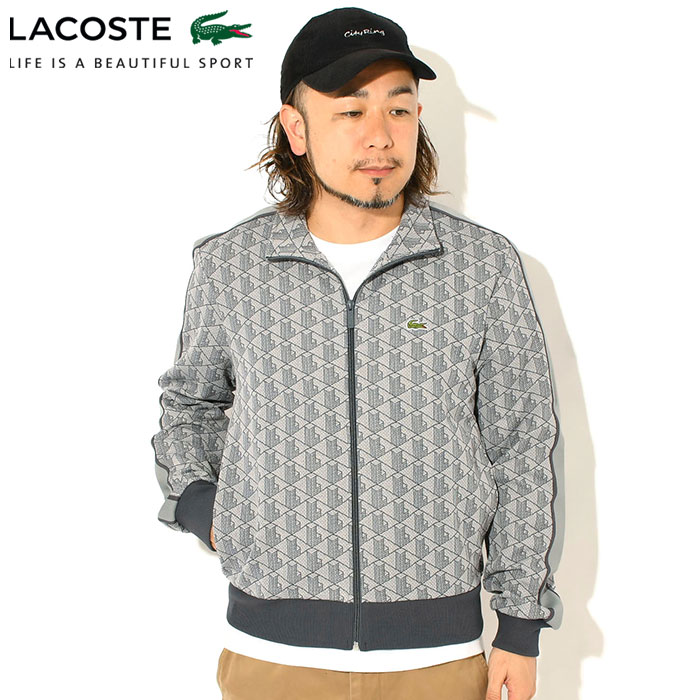 LACOSTE ラコステ トラックジャケット グレー SH1368 サイズS LACOSTE（ラコステ） ジャージー ジャケット メンズ SH1368 トラック