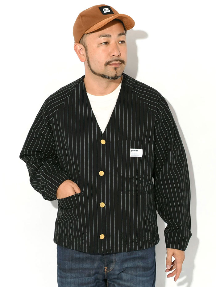 Schott N.Y.C（ショット） ジャケット Schott メンズ ストライプ