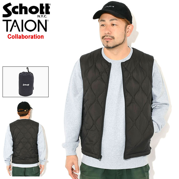 Schott×TAION ダウンベスト インナーダウン sht-7825253002.jpg