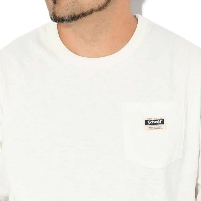 Schott N.Y.C（ショット） ロンT Tシャツ 長袖 Schott メンズ ワーク