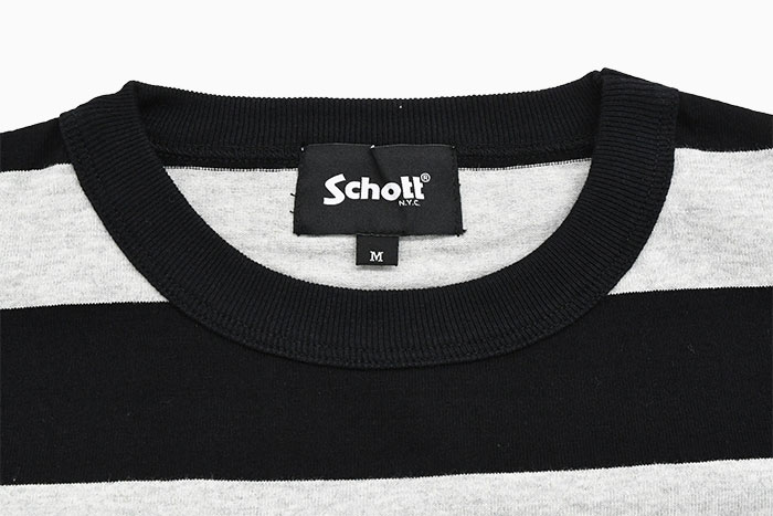 Schott N.Y.C（ショット） ロンT Tシャツ 長袖 Schott メンズ ワイド