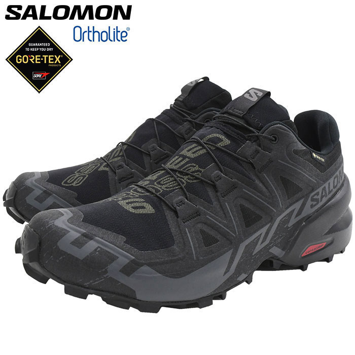 男性用 SALOMON サロモン ストームシーズン 上下セットS SALOMON（サロモン） スニーカー メンズ 男性用 スピードクロス 6