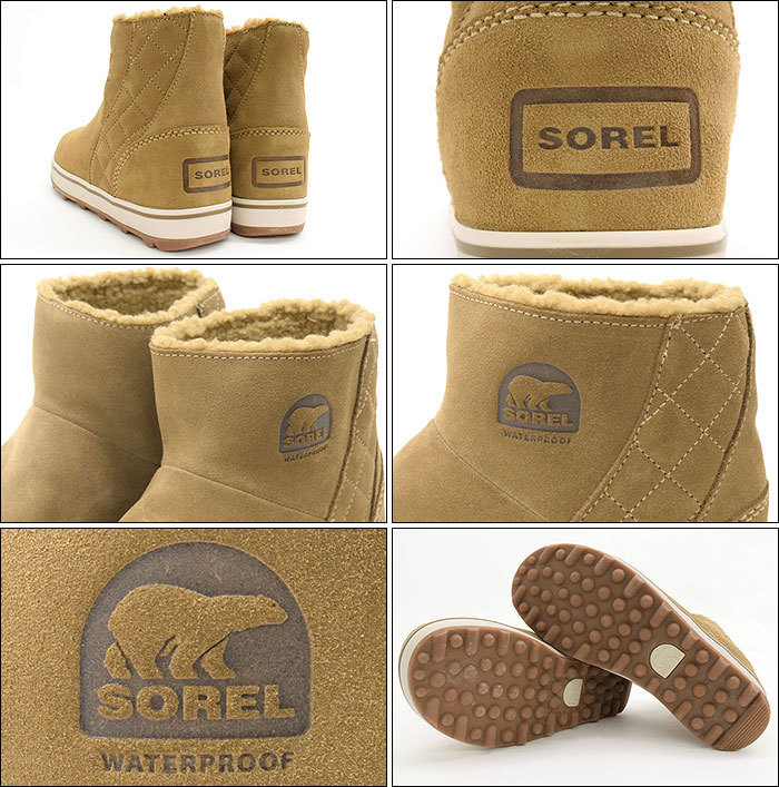 ソレル スノーブーツ SOREL レディース 女性用 グレイシー ショート WP Delta/Autumn Bronze ウィメンズ ( GLACY  SHORT WP 防水 LL5195-257 ) : sor-ll5195-257 : ice field - 通販 - Yahoo!ショッピング