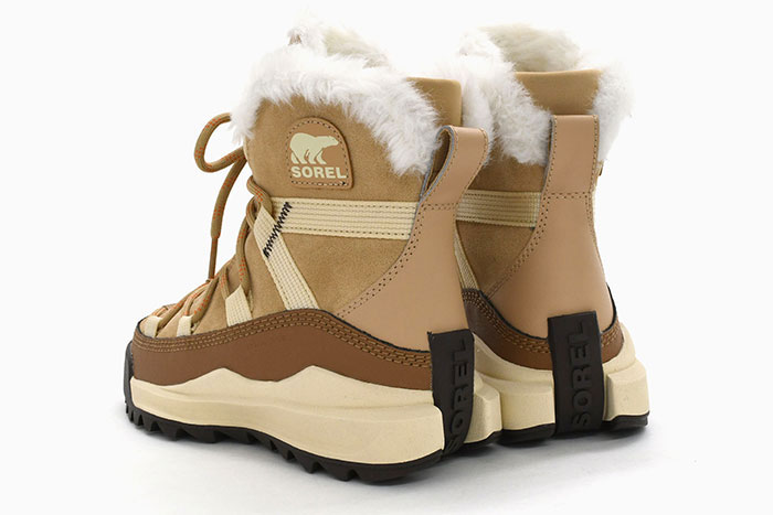 ソレル スノーブーツ SOREL レディース 女性用 アウトアンドアバウト リミックス グレイシー WP Canoe/Sea Salt ウィメンズ (  ONA RMX 防水 2023FW NL5050-262 )