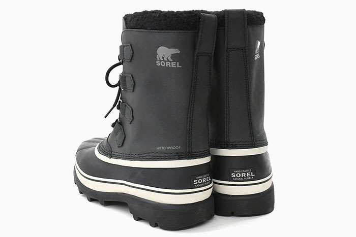 ソレル スノーブーツ SOREL メンズ 男性用 カリブー WP Black/Dark