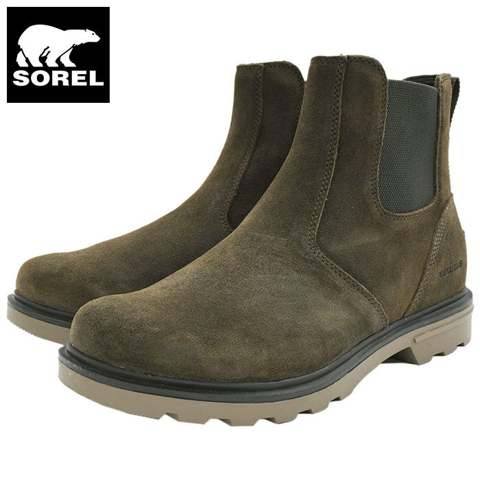 ソレル スノーブーツ SOREL メンズ 男性用 カーソン チェルシー WP