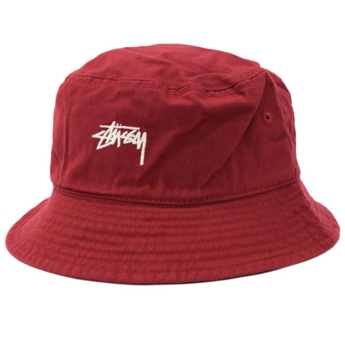 ステューシー バケット ハット STUSSY Stock Bucket Hat 帽子 ( stussyhat メンズ・男性用 1321023 1321015 USAモデル 正規 )