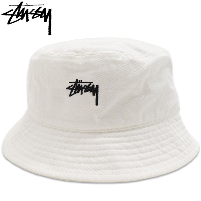 ステューシー STUSSY バケット ハット Stock Bucket Hat 帽子 ( stussyhat メンズ・男性用 1321023  USAモデル 正規 )[M便 1/1]