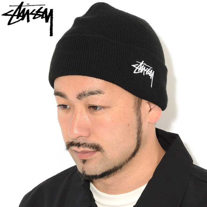 ステューシー STUSSY ニット帽 Stock Cuff ( stussy beanie ビーニー 帽子 ニットキャップ メンズ・男性用  1321020 USAモデル 正規 )[M便 1/1]