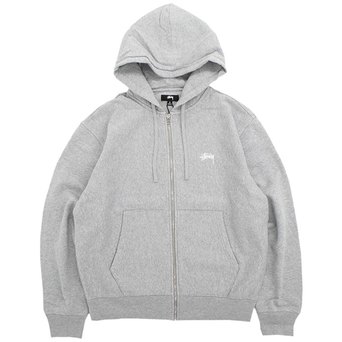 ステューシー パーカー ジップアップ STUSSY メンズ Stock Logo ( full zip hoodie スウェット トップス 118471 118454 USAモデル 正規 )｜icefield｜03