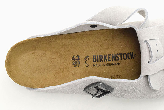 レア　1stモデル　ステューシー x ビルケンシュトック/ボストン　BONE Stussy × BIRKENSTOCK Solana 