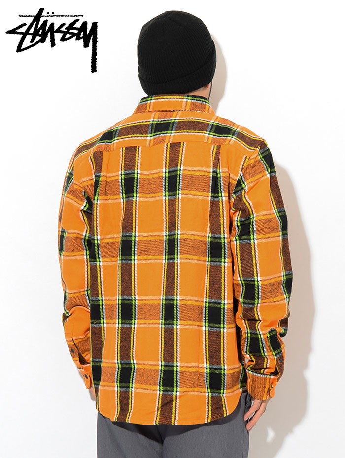 STUSSY ステューシー シャツ 長袖 メンズ Ace Plaid (stussy